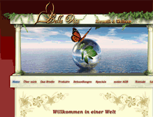 Tablet Screenshot of kosmetik-bellavita.de